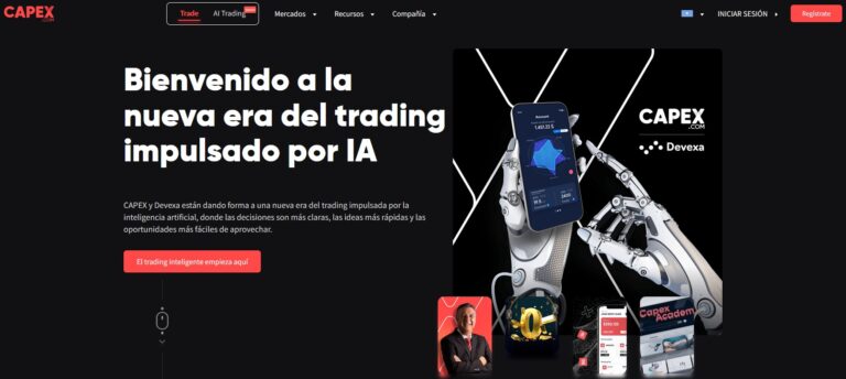 Sitio Web de Capex.com