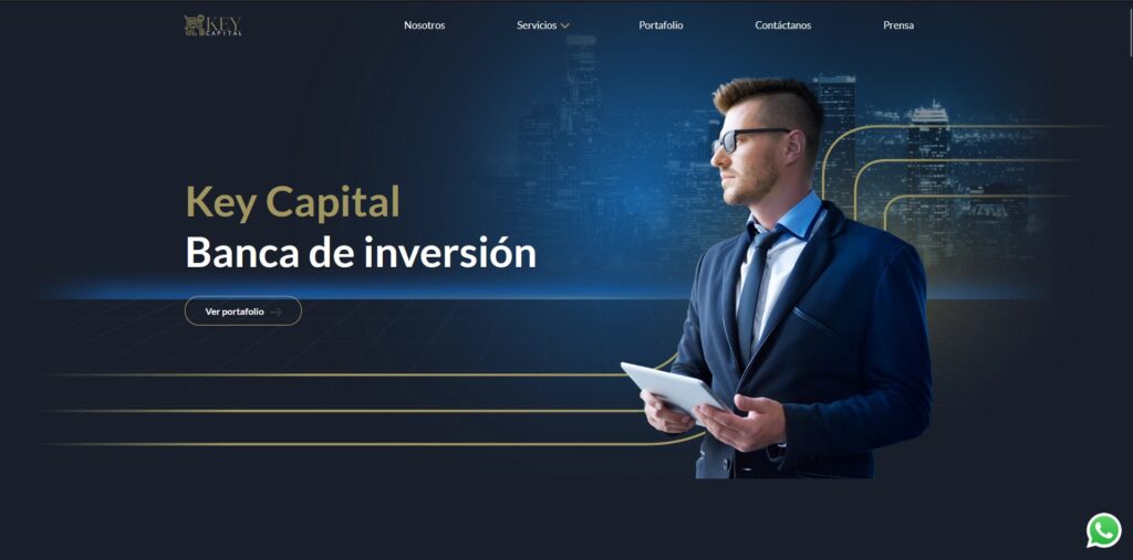 Sitio Web Key Capital