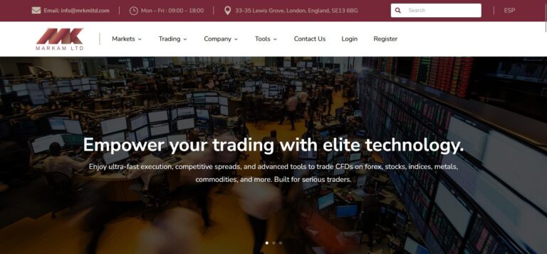 Sitio Web de MARKAM LTD