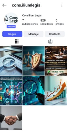 Instagram de Consiliun Legis