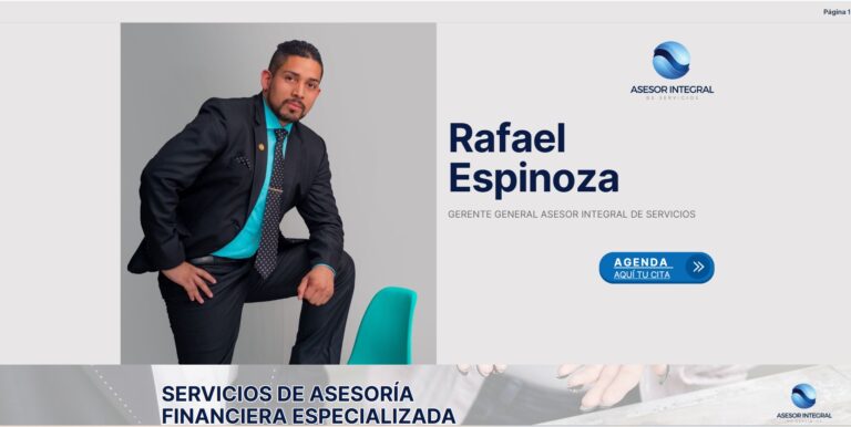 Sitio Web de Asesor Integral de Servicios