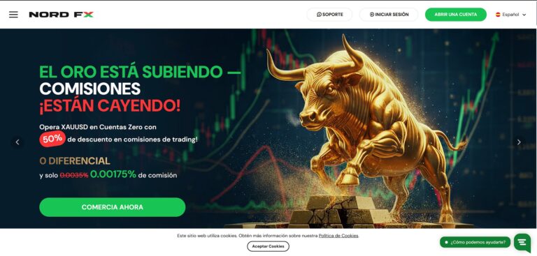 Sitio Web de NORD FX