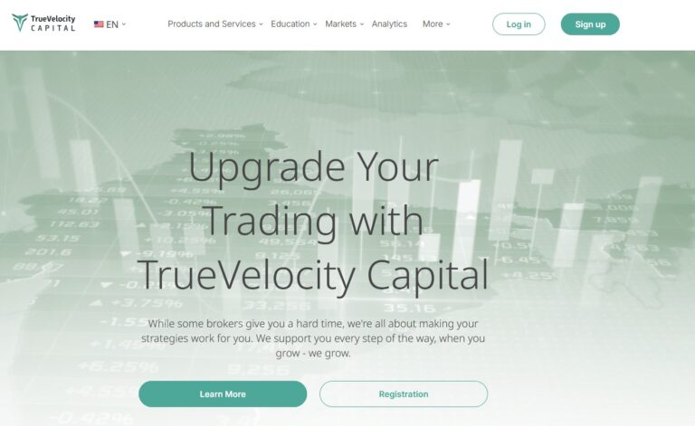 Sitio Web de TrueVelocity Capital